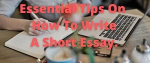 short essay tips