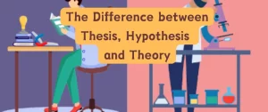thesis hypothesis and theory