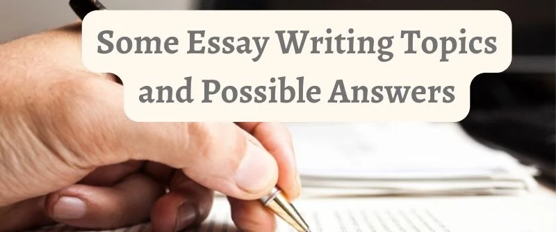 tcs essay writing topics with answers