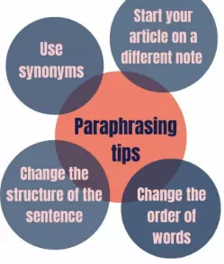 paraphrasing tips