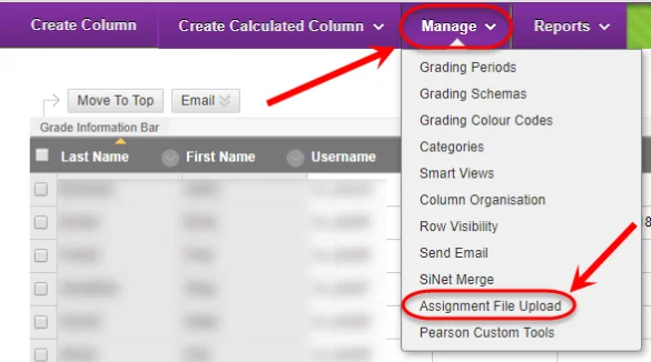 uploading file on Blackboard