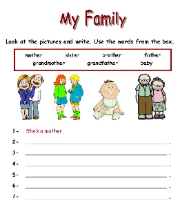writing about a family