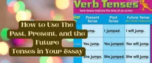 Past, Present, and the Future Tenses in Your Essay
