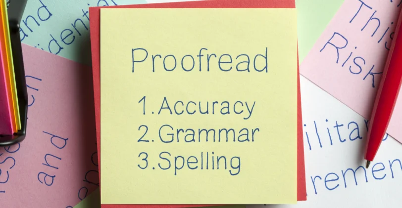 how to proofread