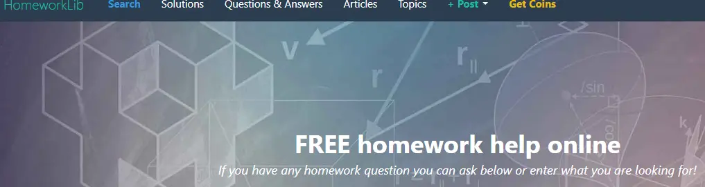 homework lib com