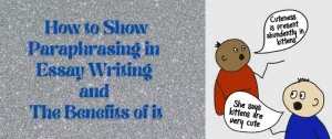 How to Show Paraphrasing