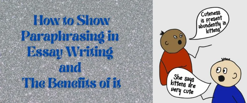 How to Show Paraphrasing