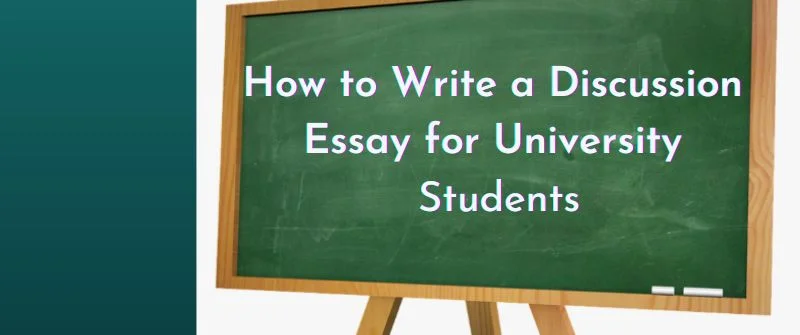 How To Write A Discussion Essay English