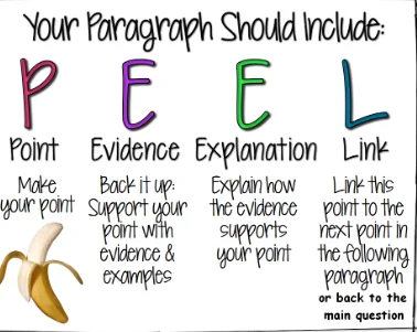 writing peel paragraph