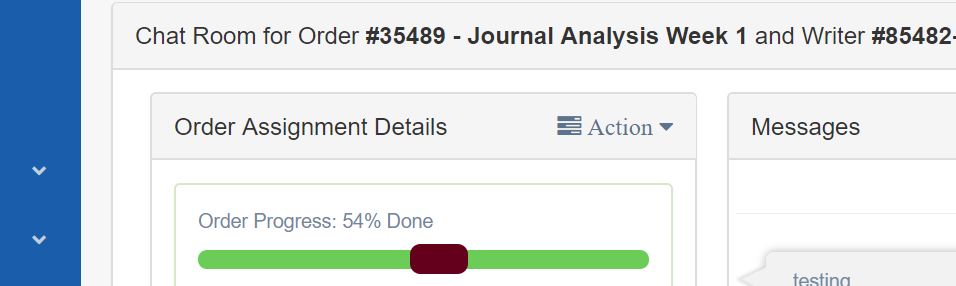 Do my homework for me progress bar report