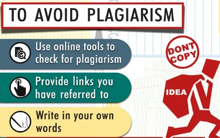 avoid plagiarism