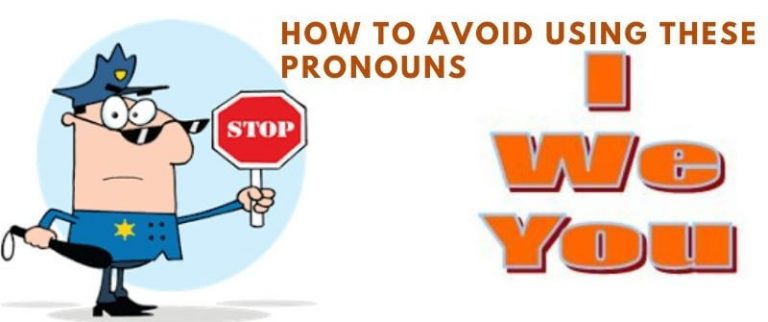 words to replace personal pronouns in an essay