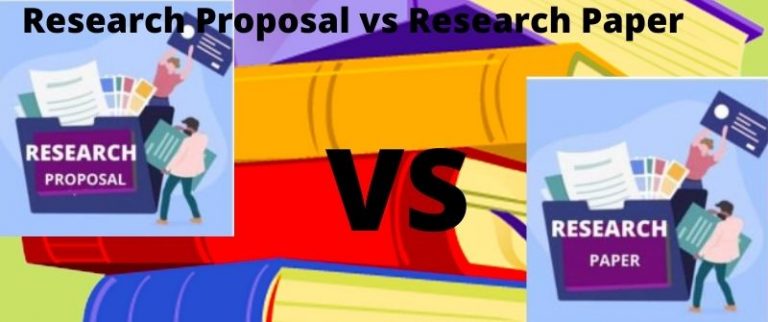research proposal vs research design