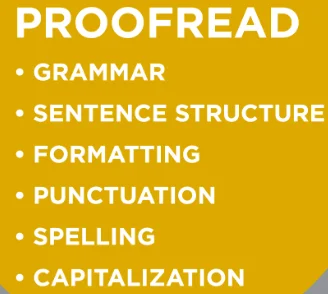proofreading