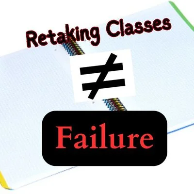 retaking class not failure
