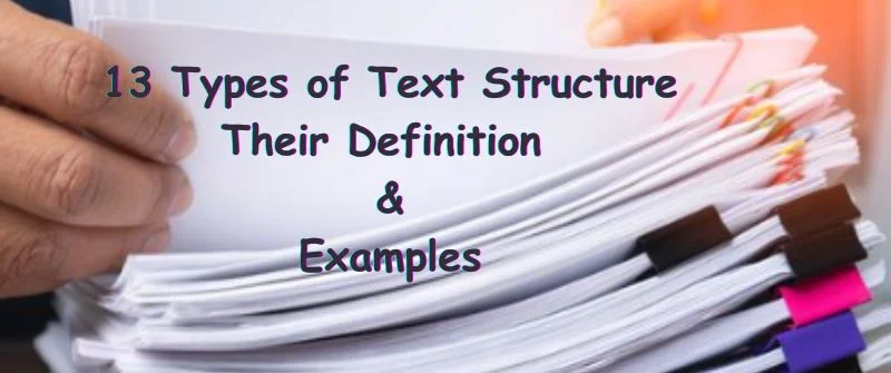 Types of Text Structure