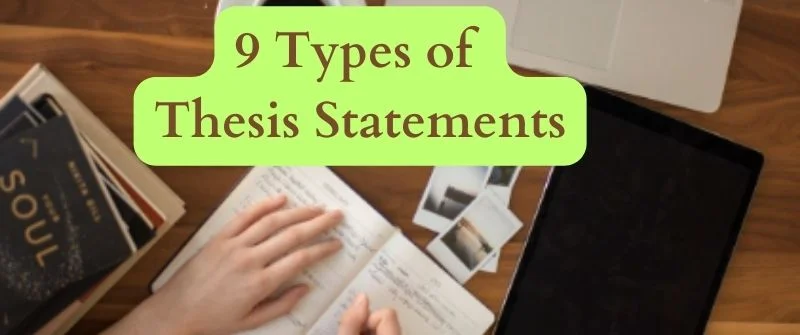 different types of thesis statements