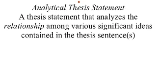 analytical thesis statement